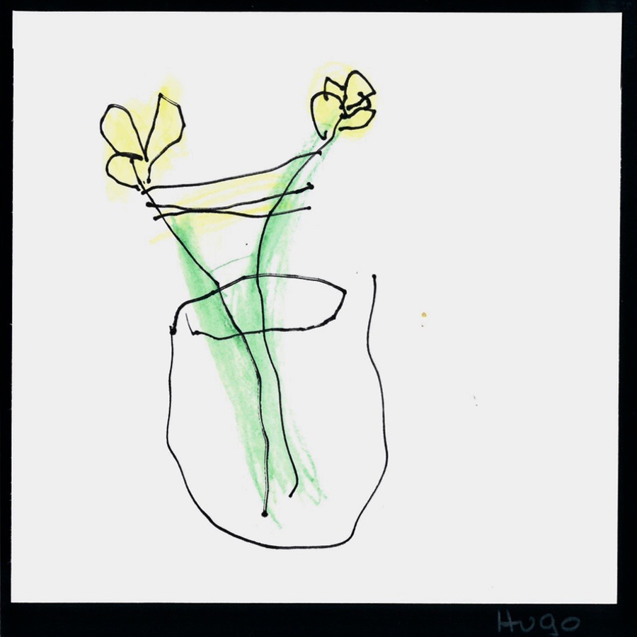 drawing of flower
